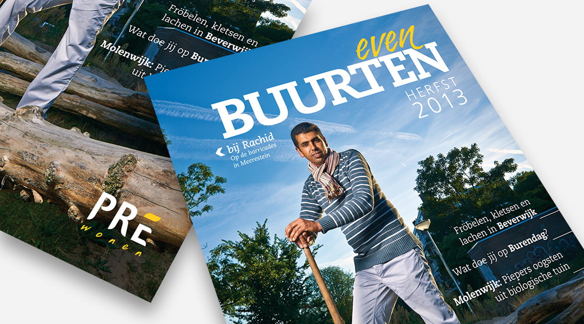 Pre Wonen magazine Even Buurten
